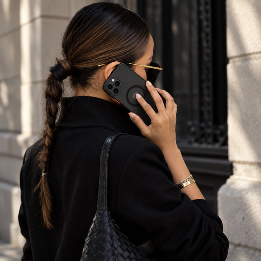 Image showing city Chic Callbythe Ornate Gate, featuring iphone hard matte magsafe case with anti-fingerprint finish & slim protection.