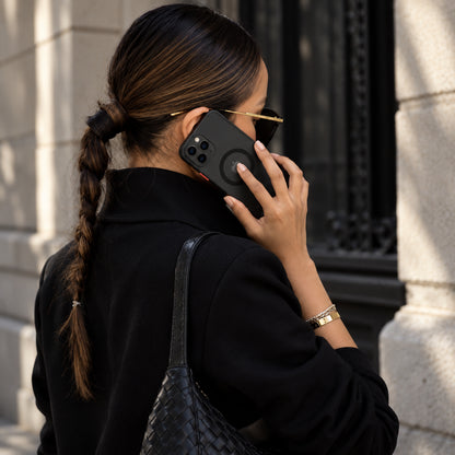 Image showing city Chic Callbythe Ornate Gate, featuring iphone hard matte magsafe case with anti-fingerprint finish & slim protection.