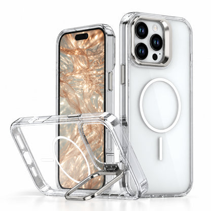 Image of iphone 18 magsafe magnetic clear case, showing clearmagsafecasetrioinstudio.