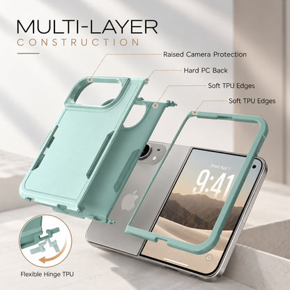 iPhone Duo Shockproof Armor Case with Camera Protection and Non-Slip Grip