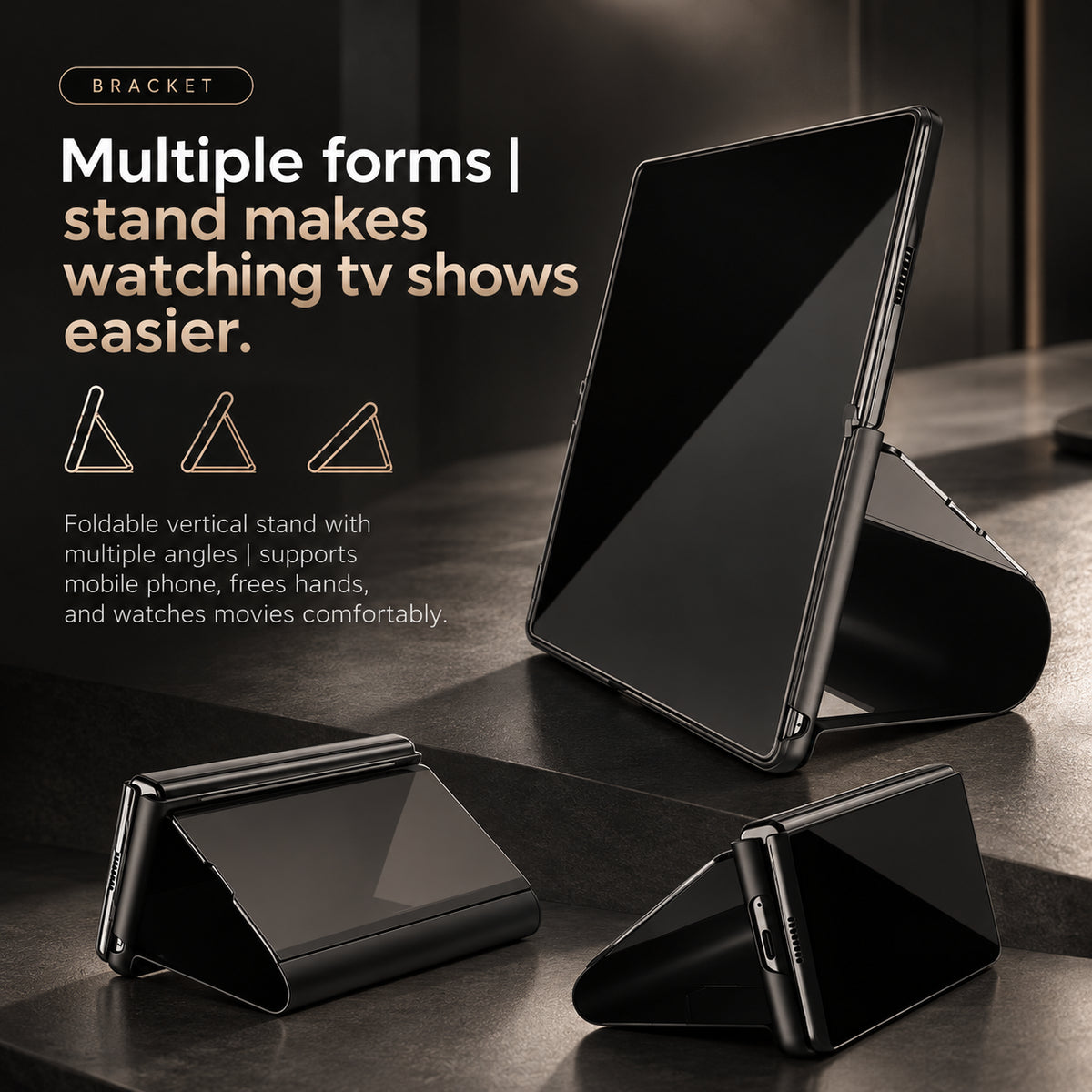iPhone Duo Shockproof Smart Mirror Flip Case with Protective Cover