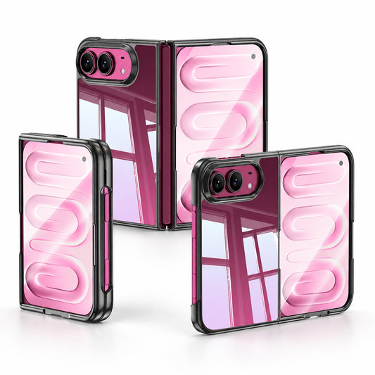 iPhone Duo Shockproof Clear Case with Slim Electroplated Frame