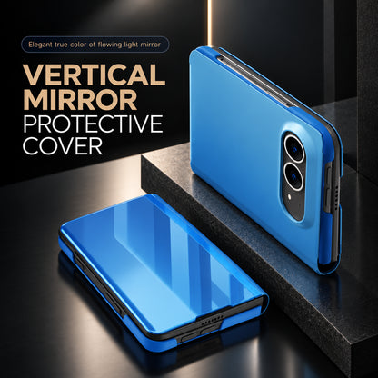 iPhone Duo Shockproof Smart Mirror Flip Case with Protective Cover